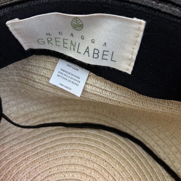 Quagga Green Label Straw Hat - Picture 2 of 3